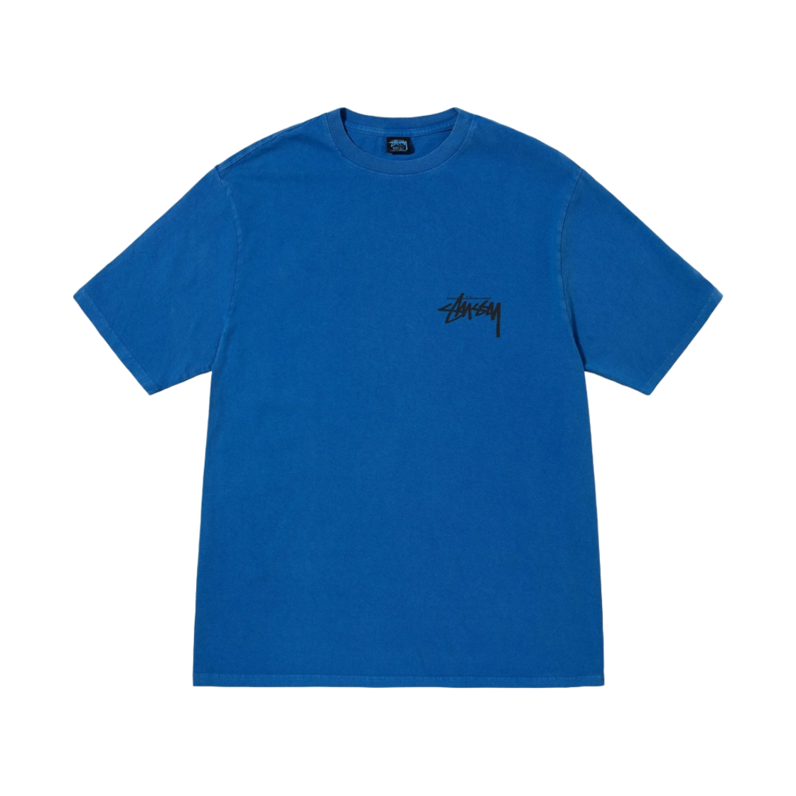 스투시 클럽 크라운 피그먼트 다이드 티셔츠 블루(Stussy Club Crown Pigment Dyed T-Shirt Blue) - 2