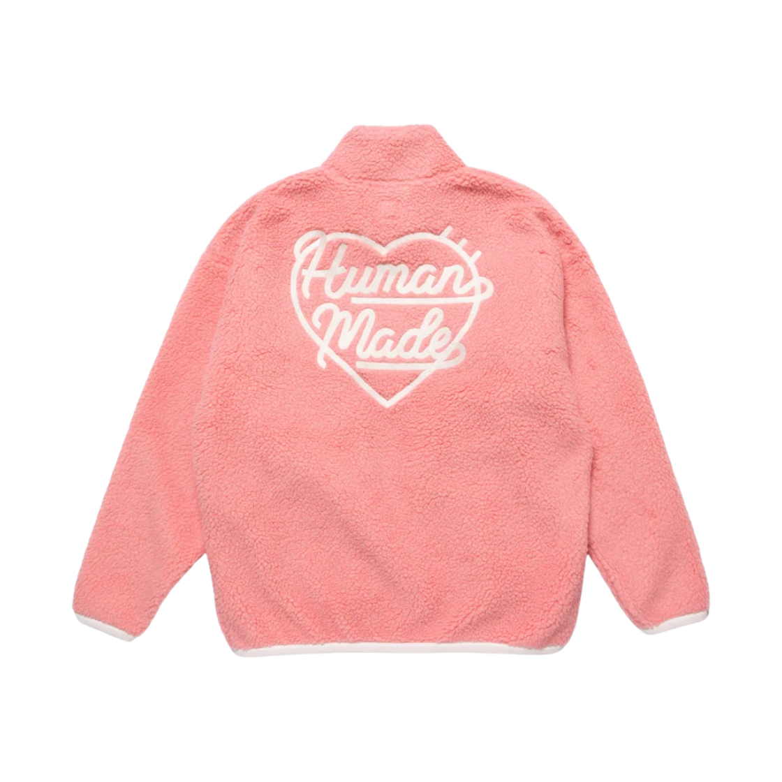 휴먼 메이드 보아 플리스 풀오버 핑크(Human Made Boa Fleece Pullover Pink) - 1