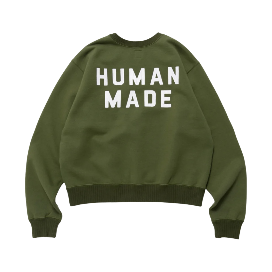 휴먼 메이드 밀리터리 스웨트셔츠 #2 올리브 드랩(Human Made Military Sweatshirt #2 Olive Drab) - 2