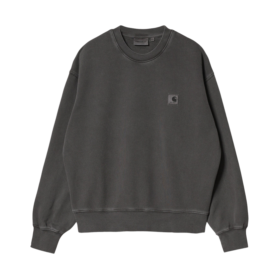 I029537-89-GD (W) Carhartt WIP Nelson Sweatshirt Black