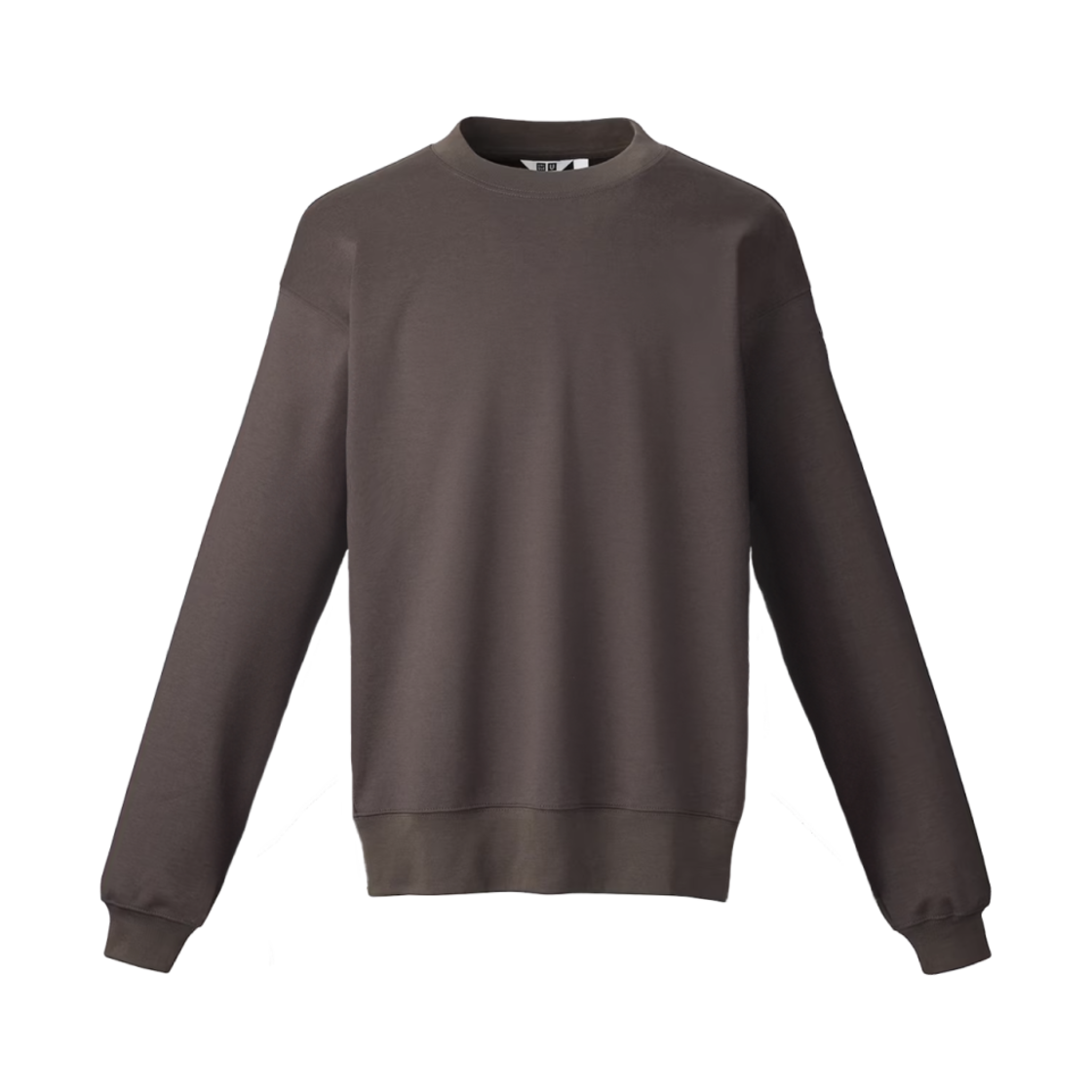 유니클로 U 에어리즘 코튼 스웨트셔츠 브라운 - KR(Uniqlo U Airism Cotton Sweatshirt Brown - KR) - 1