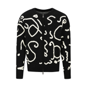 ADSB Andersson Bell ADSB Logo Crew-Neck Sweater Black