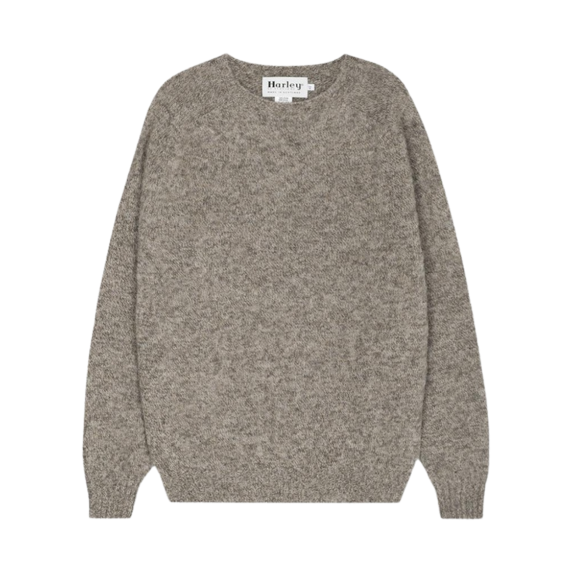 할리 오브 스코틀랜드 쉐기 독 크루넥 스웨터 머쉬룸