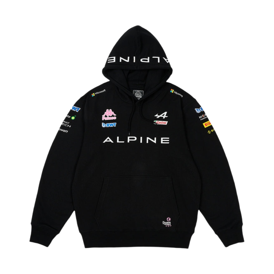 팔라스 x 카파 포 알파인 후드 블랙 - 23FW(Palace x Kappa For Alpine Hood Black - 23FW) - 2