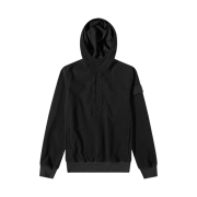 Stone Island 667F3 Ghost Popover Hoodie Black - 21FW