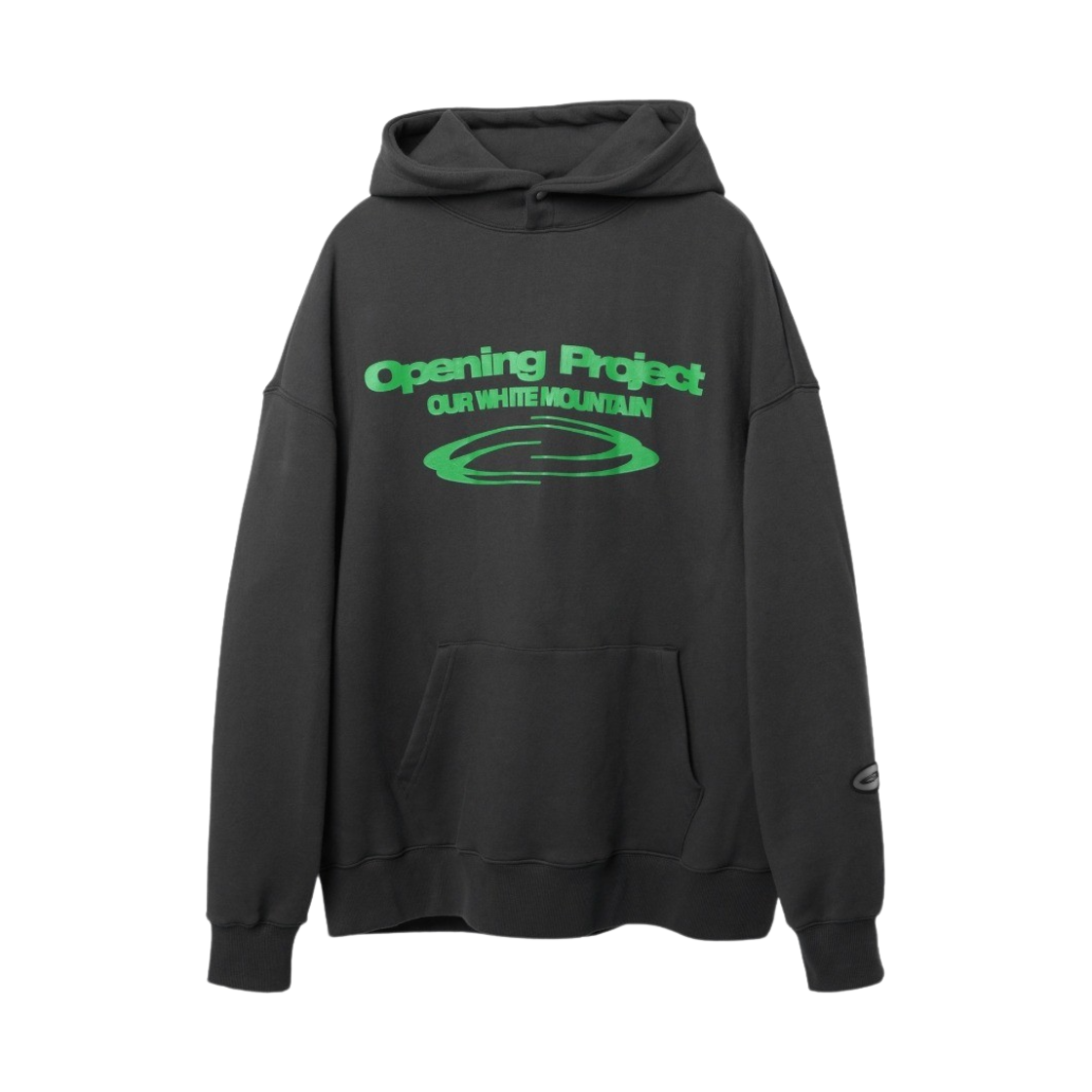 오프닝프로젝트 아이덴티티 후디 차콜
