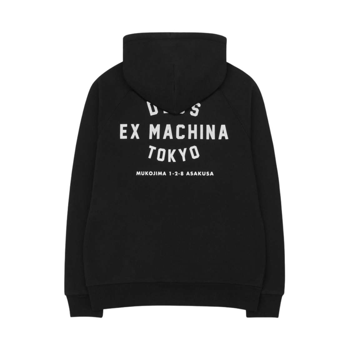 데우스 엑스 마키나 도쿄 아사쿠사 어드레스 후드 블랙(Deus Ex Machina Tokyo Asakusa Address Hoodie Black)