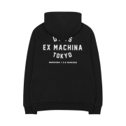 Deus Ex Machina Tokyo Asakusa Address Hoodie Black