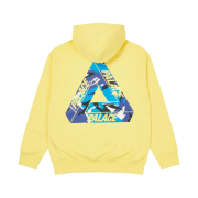 Palace Tri-Camo Hood Pale Yellow - 20FW