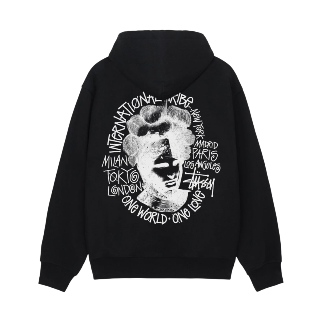 스투시 카멜롯 후드 블랙