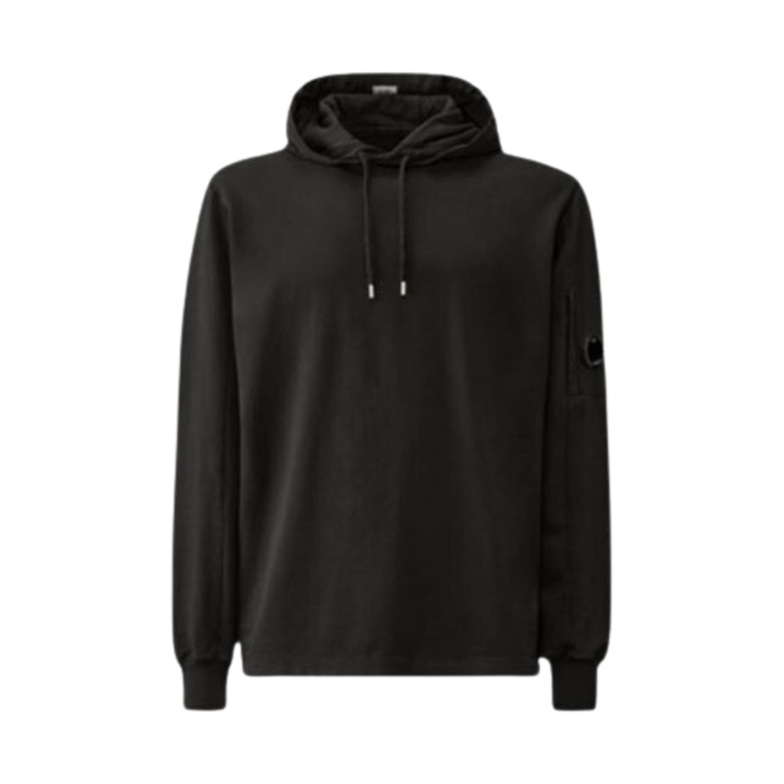 16CMSS033A002246G999 C.P. Company Light Fleece Hoodie Black - 24SS