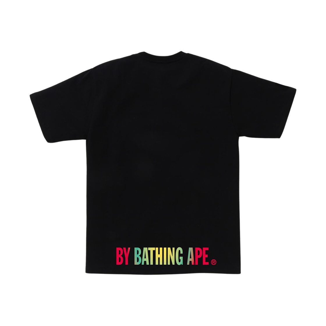 베이프 그라데이션 온 에이프 페이스 스타 티셔츠 블랙(BAPE Gradation On Ape Face Sta T-Shirt Black) - 2