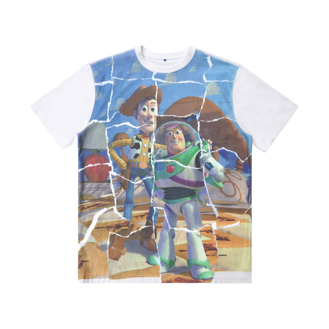 BND1SSTS0116OW Ader Error x Disney Woody & Buzz T-Shirt 02 Off White