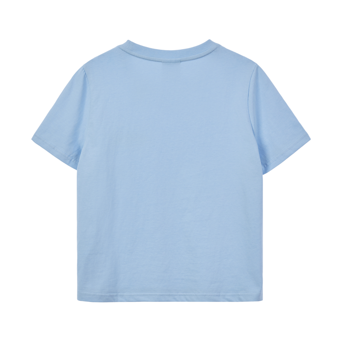(W) 이미스 아플리케 티셔츠 스카이 블루((W) Emis Applique T-Shirt Sky Blue) - 2