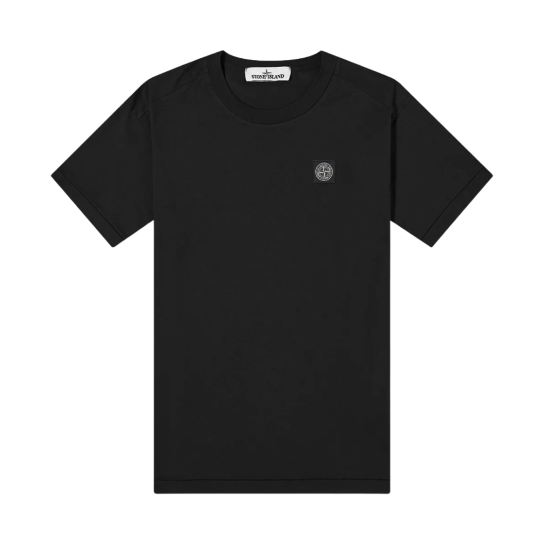 741524113-V0029 Stone Island 24113 T-Shirt Black - 21SS - 대표 이미지 #1