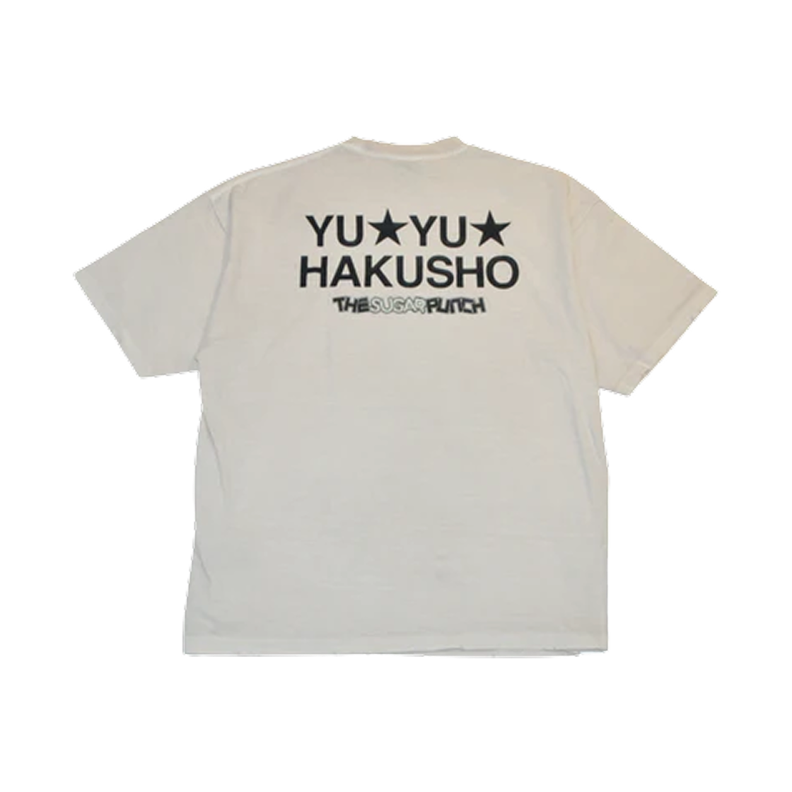 슈가 펀치 유유백서 숏슬리브 티셔츠 유스케 쿠와바라 화이트(Sugar Punch Yuyouhakusho S/S T-Shirt Yusuke Kuwabara White) - 2