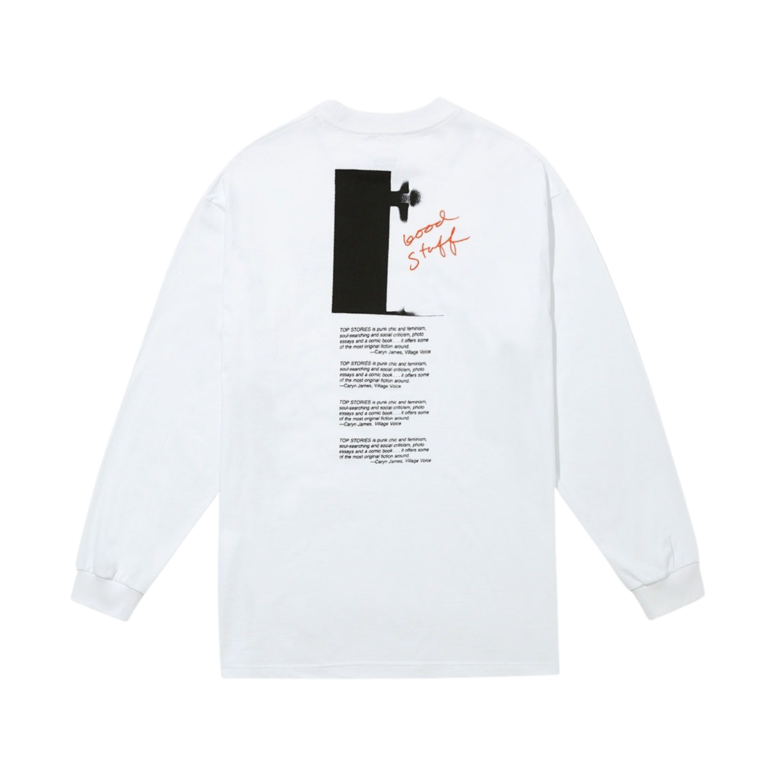 KNT041mWH Knowwave Top Stories T-Shirts White