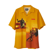 Hysteric Glamour x Vampirella City of Ghosts Open Collar Shirt Yellow