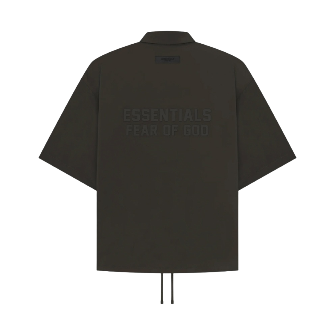 에센셜 숏슬리브 나일론 셔츠 오프 블랙 - 23SS(Essentials SS Nylon Shirt Off Black - 23SS) - 2