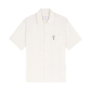 AMI de Coeur Embroidery Shirt Off White