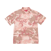Supreme Washed Camo Polo Pink Camo - 25SS