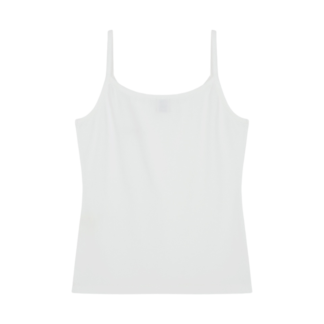 (W) 아비에무아 에센셜 오가닉 코튼 슬리브리스 탑 오프 화이트((W) Aviemuah Essential Organic Cotton Sleeveless Top Off White) - 2