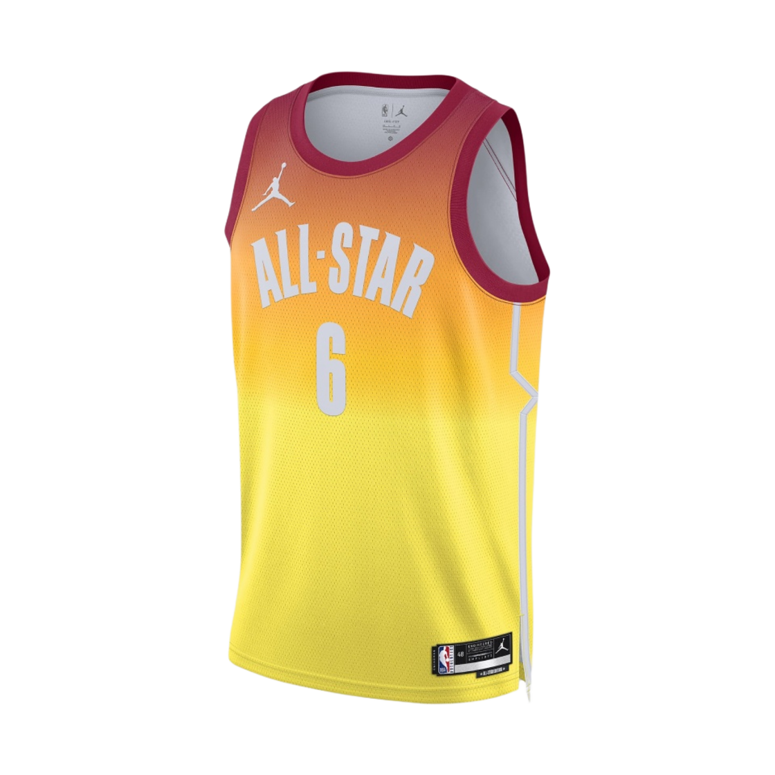 조던 르브론 제임스 2023 올스타 에디션 드라이핏 NBA 스윙맨 저지 카마인(Jordan LeBron James 2023 All Star Edition Dri-Fit NBA Swingman Jersey Carmine) - 2