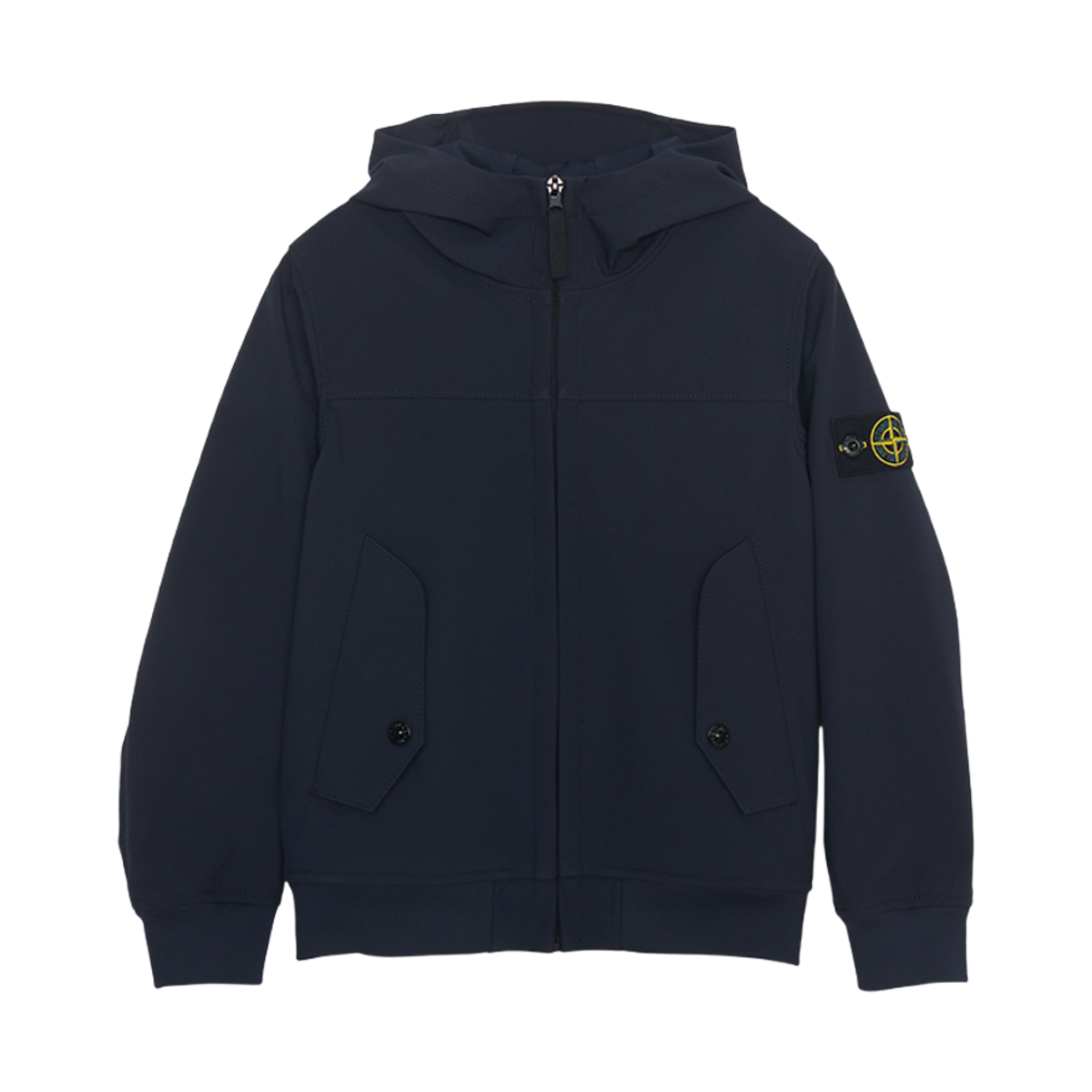 (키즈) 스톤 아일랜드 4100002 후드 집업 네이비 - 25SS