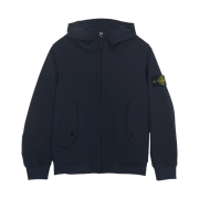 (Kids) Stone Island 4100002 Hood Zip Up Navy - 25SS