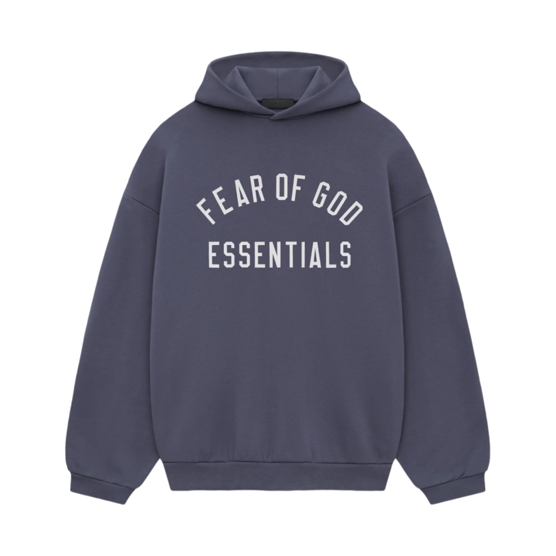 - Essentials Fleece Hoodie Marine - 24FW