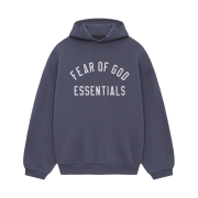 Essentials Fleece Hoodie Marine - 24FW