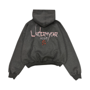 Undermycar POC 174 Flag Bonded Sweat Hoodie Gray