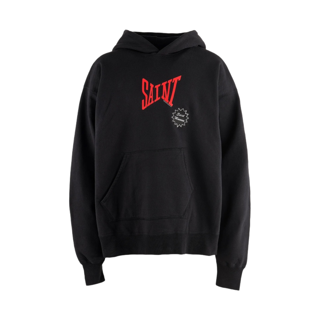 YS8-0000-035 Saint Mxxxxxx Hoodie Saint Black - 24SS