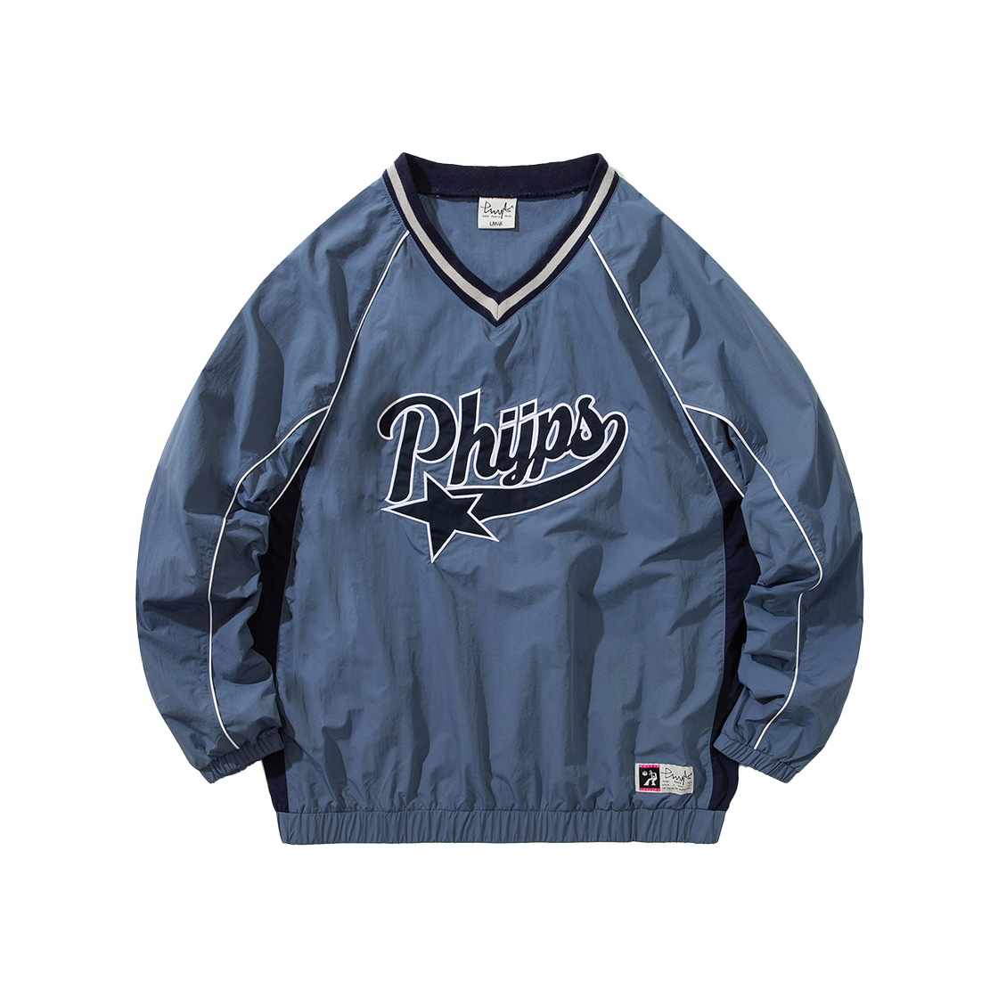 PD02LS0045NA Phyps Dept Tail Logo Long Sleeve Navy