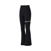 BORN TO WIN Borntowin Line Bootcut Leggings Black