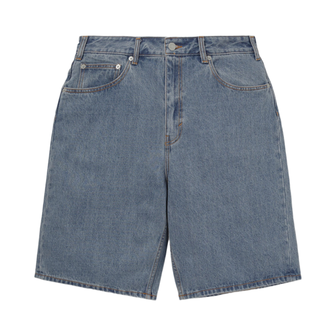 - Thisisneverthat x Grateful Dead Overlap Lightning Denim Shorts Washed Blue