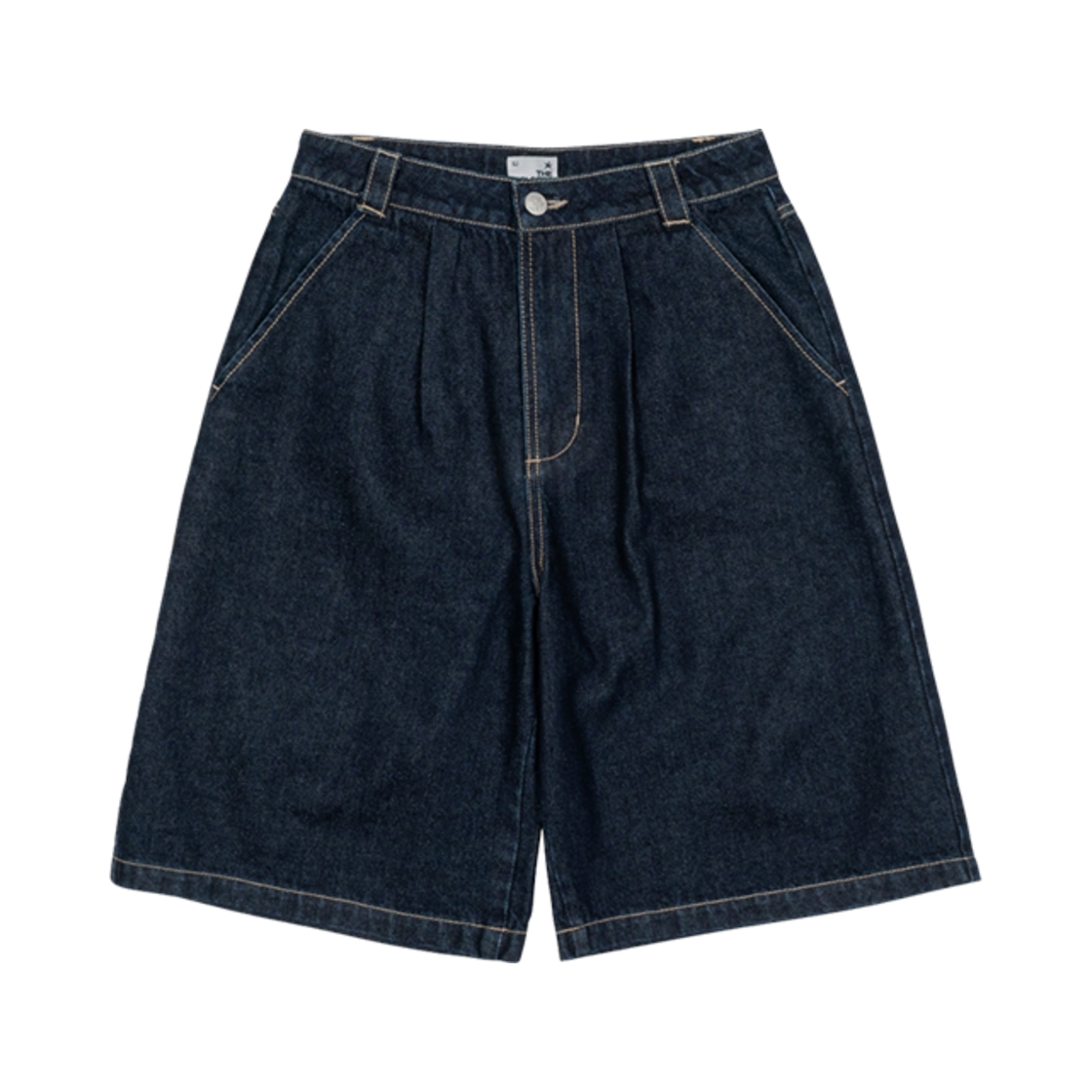 - The Coldest Moment Starfish Denim Half Pants Blue