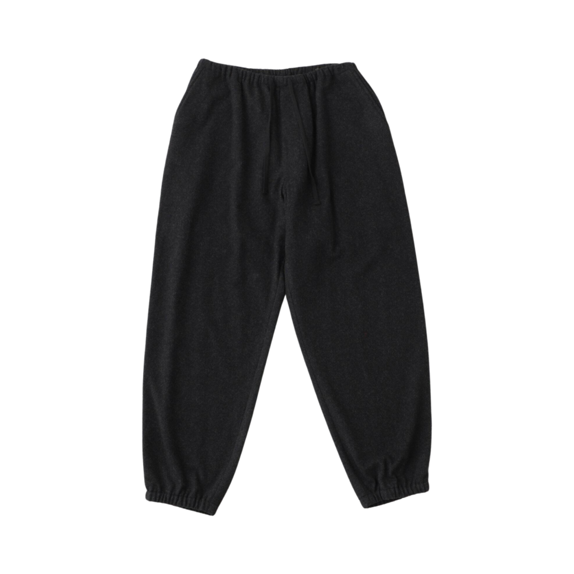 코모리 캐시미어 드로우스트링 팬츠 차콜 - 24AW(Comoli Cashmere Drawstring Pants Charcoal - 24AW)