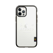 Casetify x IAB Studio iPhone Logo Case Clear Black
