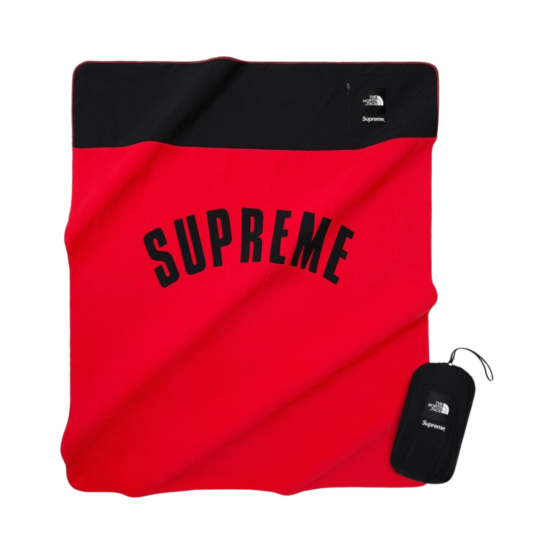 슈프림 x 노스페이스 아크 로고 디날리 플리스 블랭킷 레드 - 19SS(Supreme x The North Face Arc Logo Denali Fleece Blanket Red - 19SS) - 1