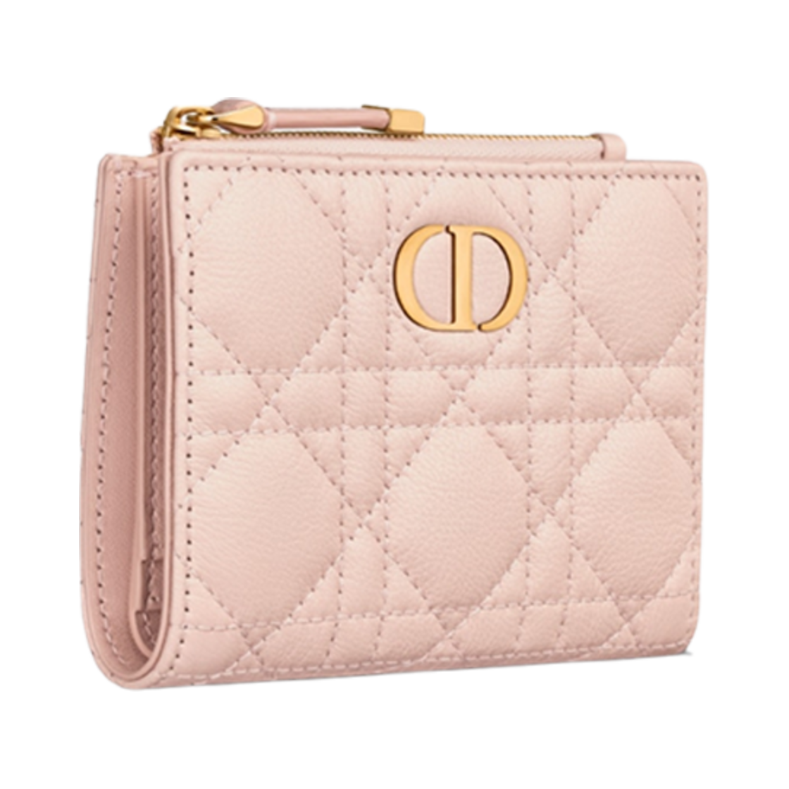 디올 카로 달리아 지갑 파우더 핑크 서플(Dior Caro Dahlia Wallet Powder Pink Supple) - 2