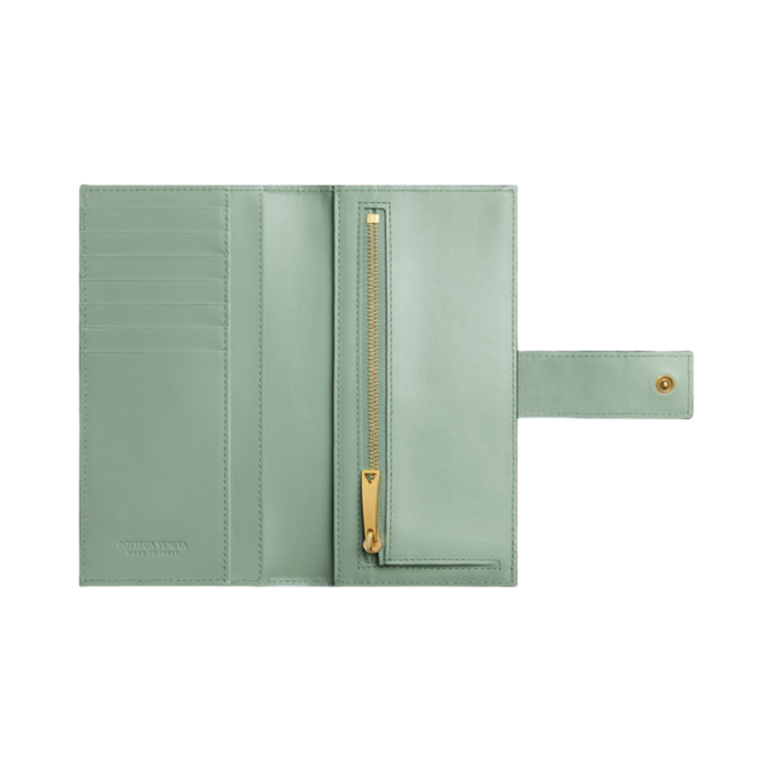 보테가 베네타 태그 장지갑 지퍼 코인 지갑 폰단트 딥 블루 뉴 소지 | Bottega Veneta | KREAM