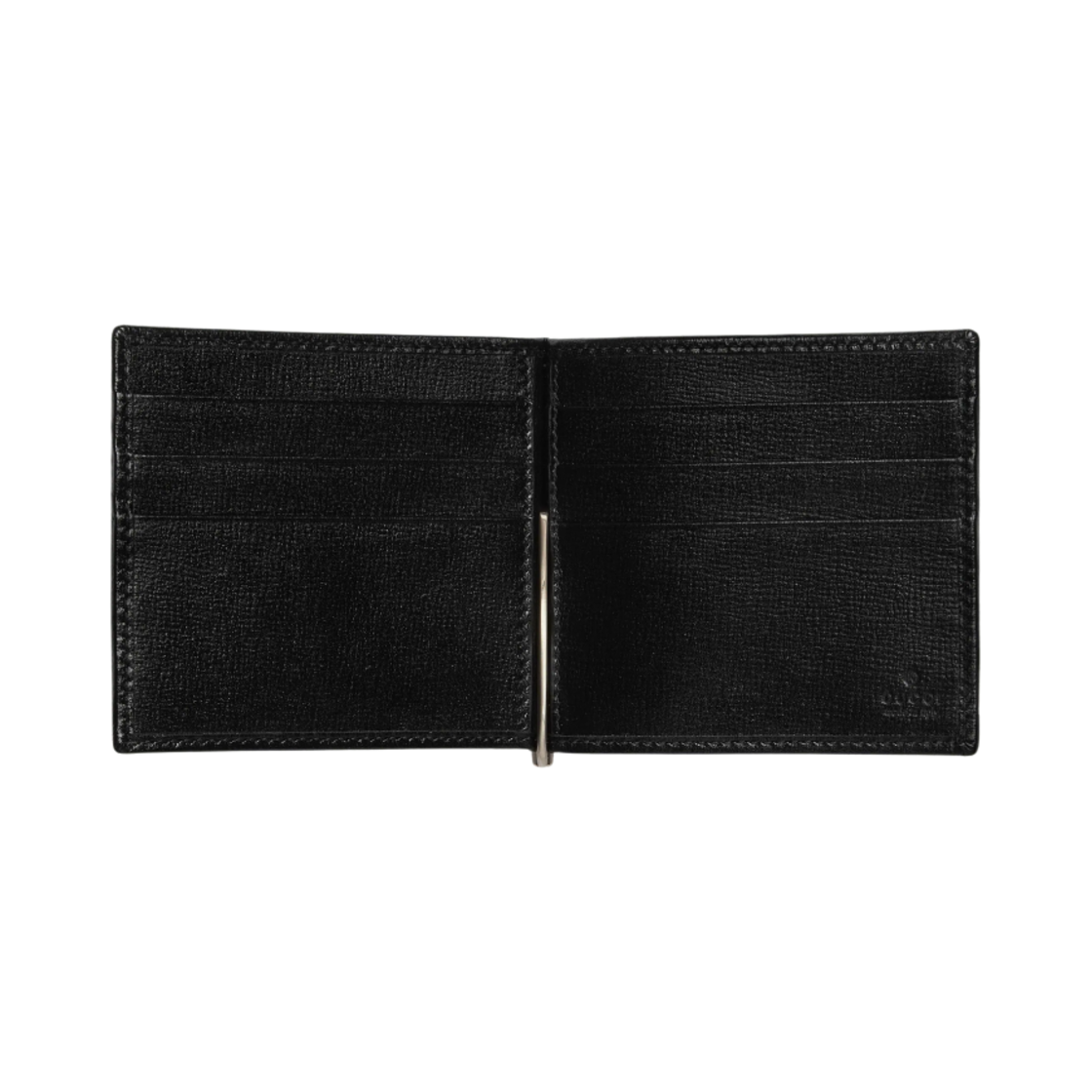 구찌 GG 슈프림 캔버스 인터로킹 G 카드 케이스 지갑 블랙(Gucci GG Supreme Canvas Card Case Wallet with Interlocking G Black) - 2