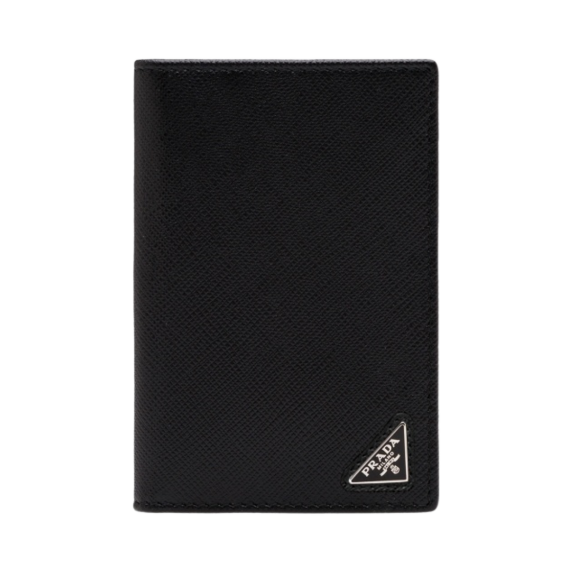 프라다 사피아노 레더 카드 홀더 블랙(Prada Saffiano Leather Card Holder Black)