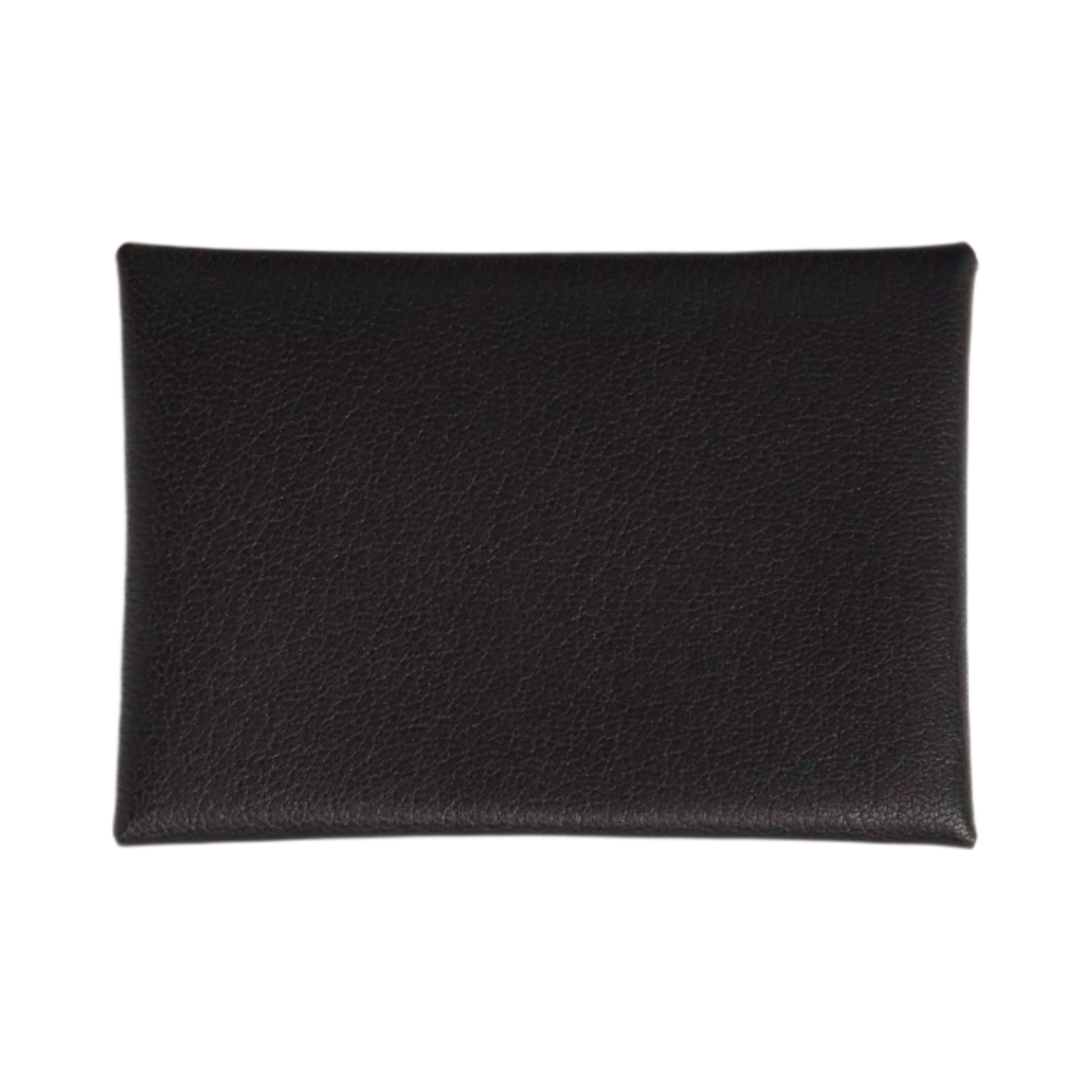 에르메스 칼비 듀오 컴팩트 카드 홀더 샴킬라 고트스킨 & 팔라듐 하드웨어 누아(Hermes Calvi Duo Compact Card Holder Chamkila Goatskin & Palladium Noir) - 1