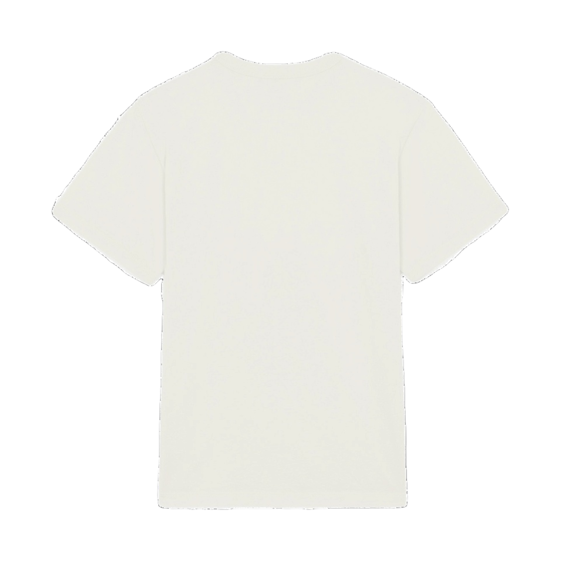 메종 키츠네 파스텔 컴포지션 클래식 티셔츠 코코넛 밀크(Maison Kitsune Pastel Composition Classic T-Shirt Coconut Milk) - 2