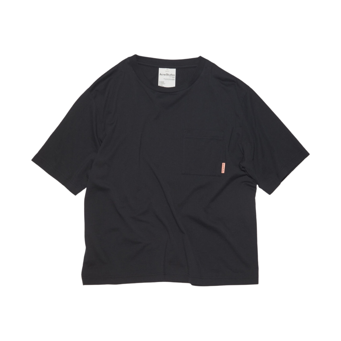 CL0198-900 Acne Studios Crewneck T-Shirt Black