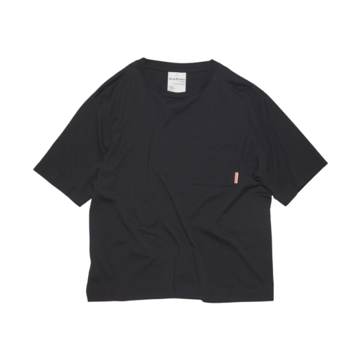 CL0198-900 Acne Studios Crewneck T-Shirt Black