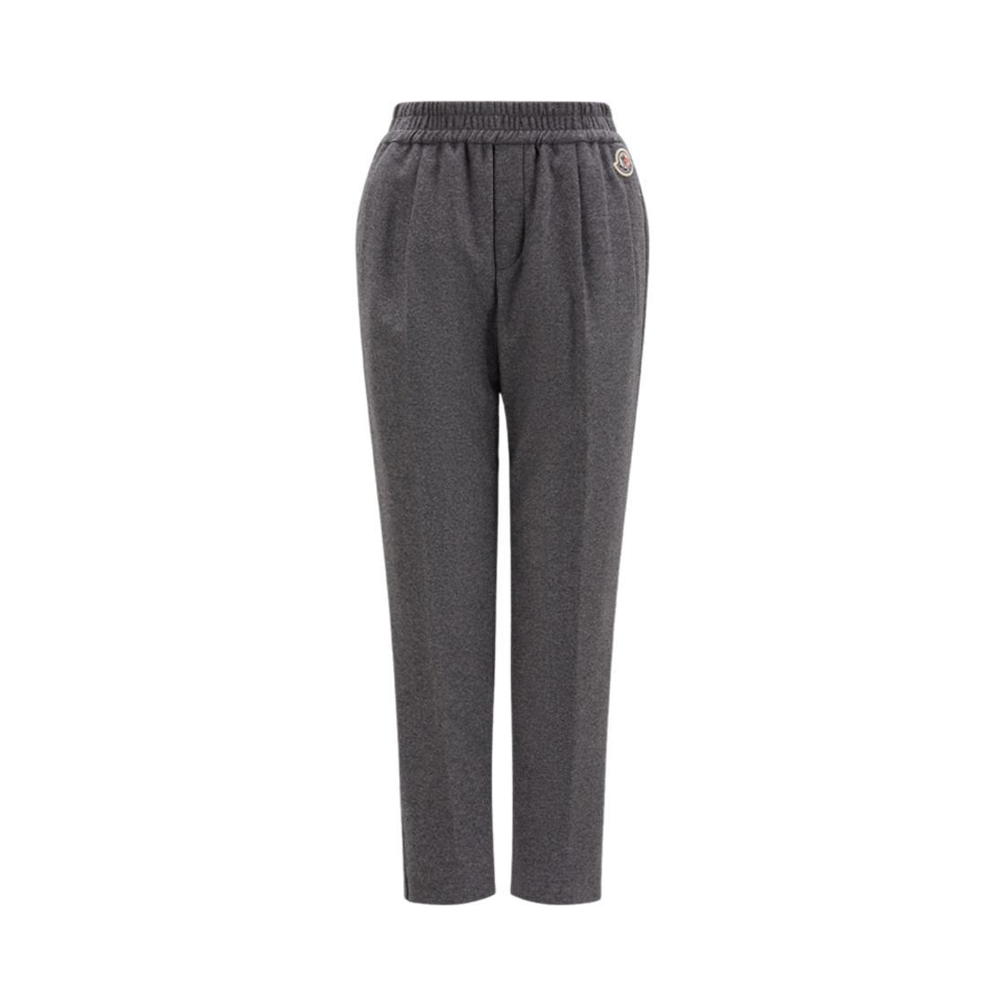 I2-093-2A00017-5975E-989 (W) Moncler Flannel Jogging Trousers Dark Gray - 23FW