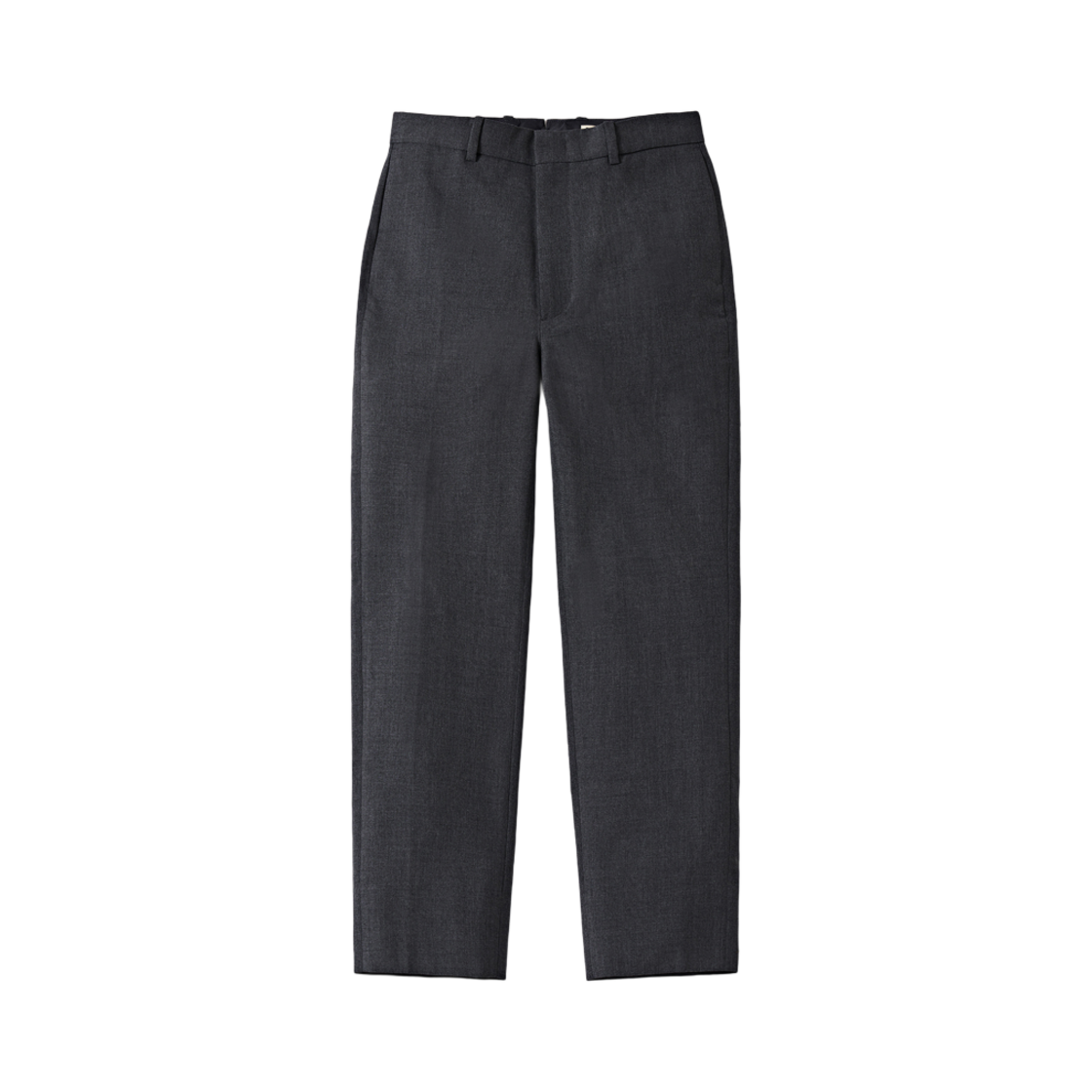 포터리 울 테이퍼드 팬츠 브리티쉬 하드 울 개버딘 클로스 다크 그레이(Pottery Wool Tapered Pants British Hard Wool Gabardine Cloth Dark Gray)